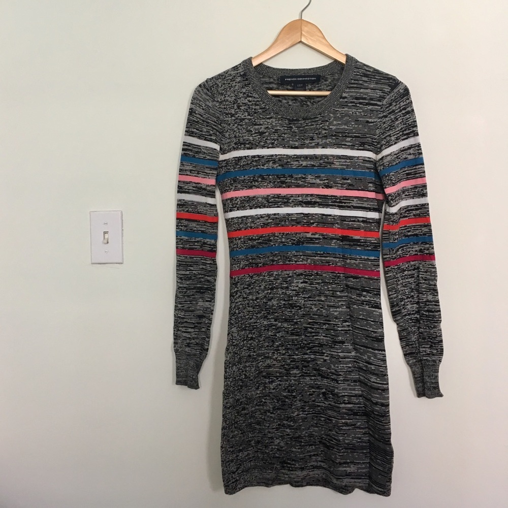 French Connection light sweater dress